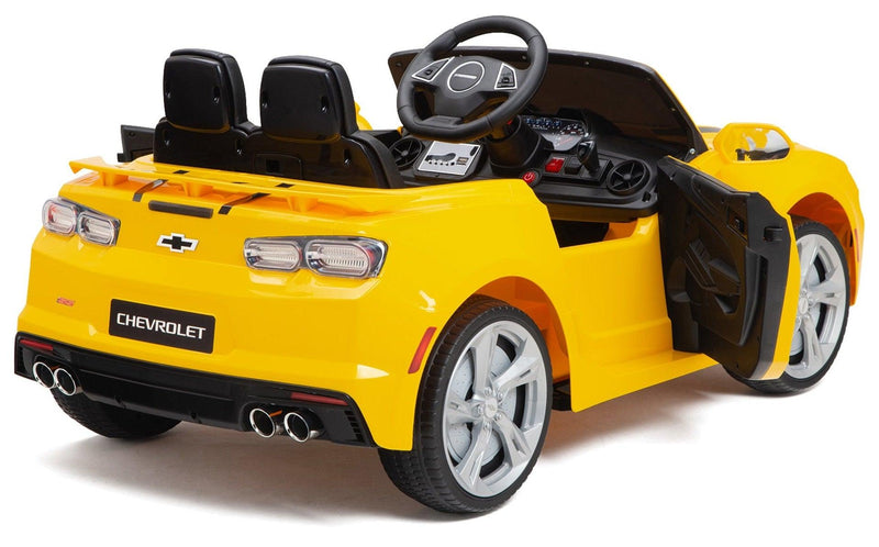 Camaro Elétrico Infantil Amarelo 12v