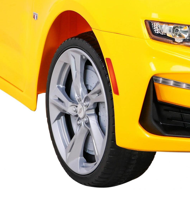 Camaro Elétrico Infantil Amarelo 12v