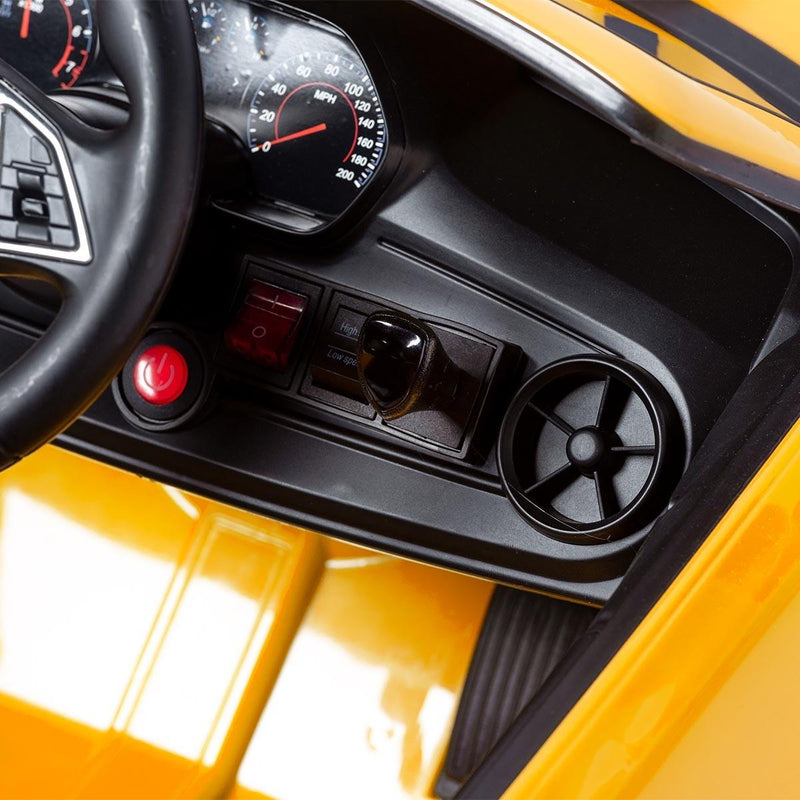 Camaro Elétrico Infantil Amarelo 12v