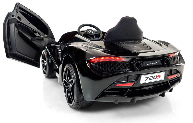 Carrinho Infantil Esportivo McLaren 720S Preta