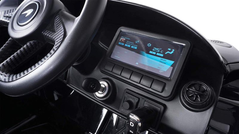 Carrinho Infantil Esportivo McLaren 720S Preta