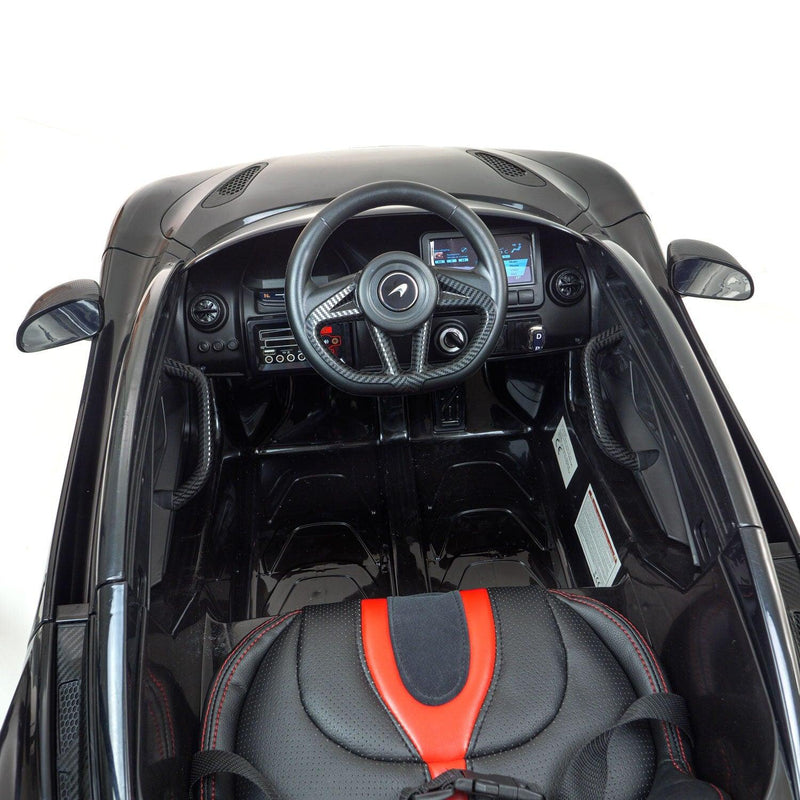 Carrinho Infantil Esportivo McLaren 720S Preta