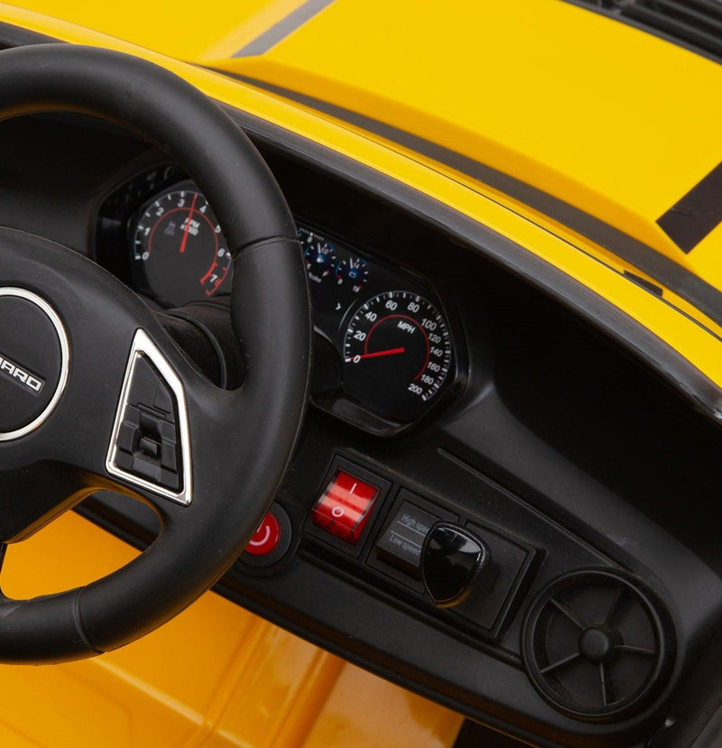 Camaro Elétrico Infantil Amarelo 12v
