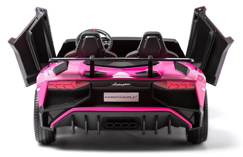 Carro Elétrico Infantil Dois Lugares Rosa Lamborghini