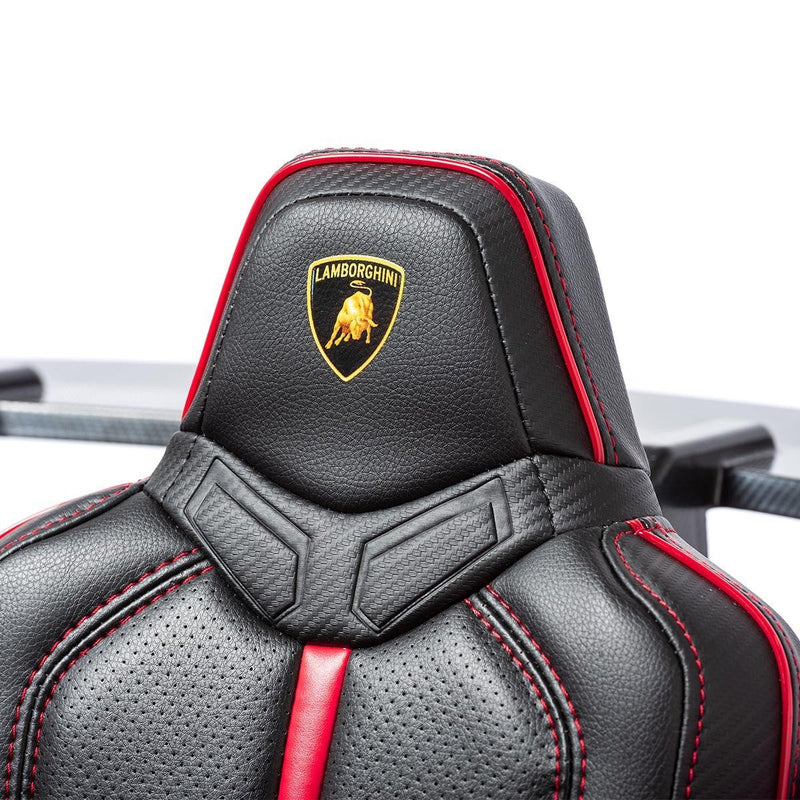 Carro Elétrico Infantil Dois Lugares Rosa Lamborghini